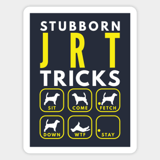 Stubborn JRT Tricks - Dog Training Magnet